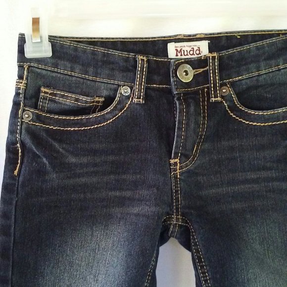 Mudd womens jeans shorts Sz 1 denim pants cut-offs - Picture 4 of 6